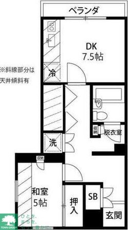 ヴィラ西小山の物件間取画像